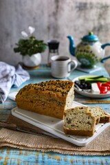 Ketogenic Tahini Bread