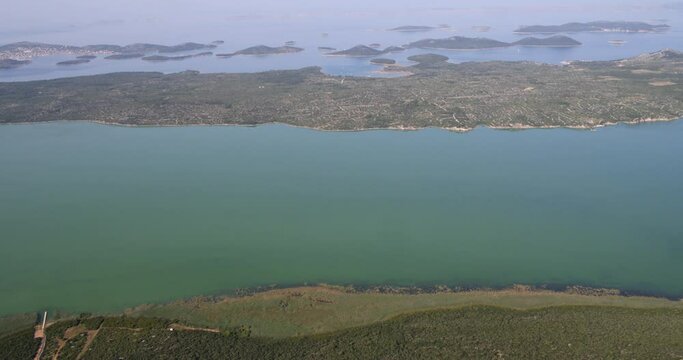 vrana lake,Vransko Lake Nature Park,Croatia,lake,wetland,coast,freshwater,aerial,reeds,croatia,warm,panorama,scenery,marsh,dalmatia,coastline,Adriatic,Hrvatska,Kroatien,holidays,vacation,tourism,Europ