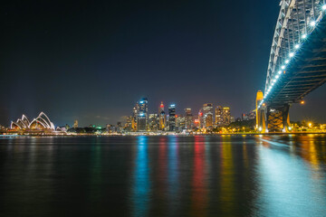 Fototapeta na wymiar Sydney at night time