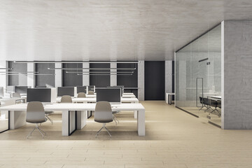 Modern office interior.