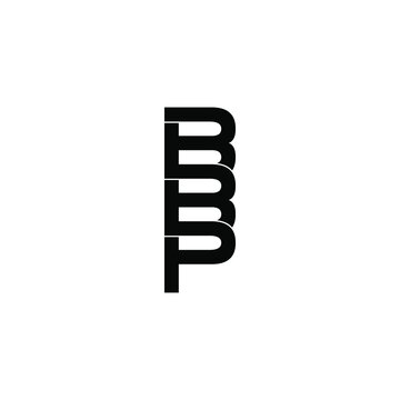 bbp letter original monogram logo design