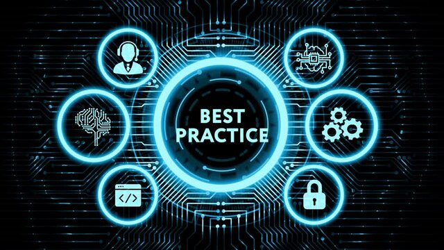 The concept of technology, the Internet and the network. Best practice
