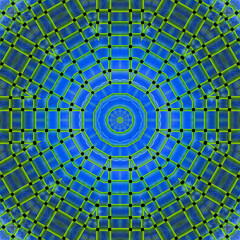 colorful circle design, background, green and blue pattern