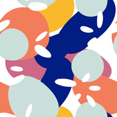 Blue and Yellow and Green Scribble Creative 