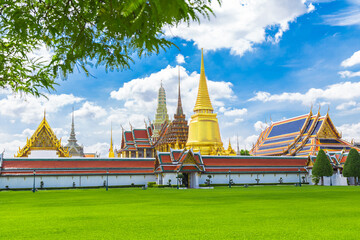 Wat Phra Kaew, Temple of the Emerald Buddha, Thailand.
