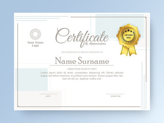 Membership certificate best award diploma