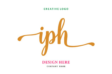 IPH lettering logo is simple, easy to understand and authoritative