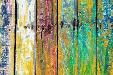 grunge rustic weathered colored wooden panel