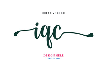 IQC lettering logo is simple, easy to understand and authoritative