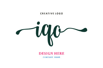 IQO lettering logo is simple, easy to understand and authoritative