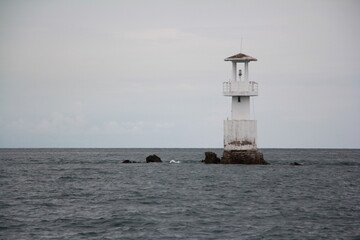 lighthouse on the coast