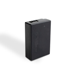 Obraz premium Battery for the camera isolated on white background with clipping paths.