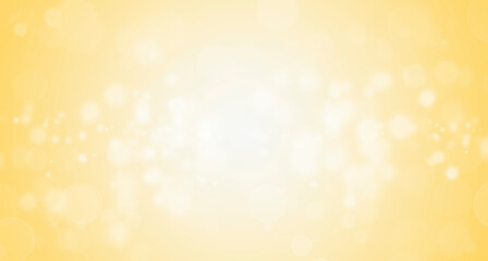 White glitter vintage lights on yellow texture background. Bokeh silver and white. Defocused, Celebration, Christmas Holiday background.	
