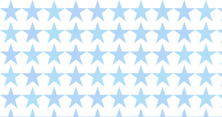 Repeated Five-pointed stars pattern as a perfect background