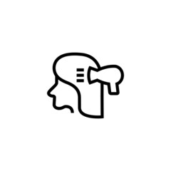 Blowdry, hair wash Icon  in black line style icon, style isolated on white background