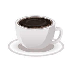 coffee cup drink in dish