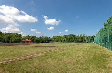 Fototapeta premium 羽根木公園野球場（東京都世田谷区代田）