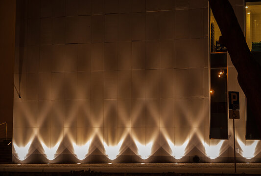 wall lighting of the Musical Theater Danuta Baduszkowa in Gdynia