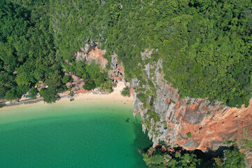 Railay Beach near Ao Nang in the province of Krabi, Southern Thailand