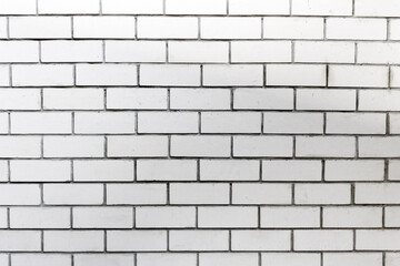 Obraz premium White brick wall. Empty surface for the background.