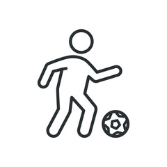 Footballer icon