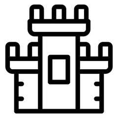 
London historic architecture, solid icon of hever castle 
