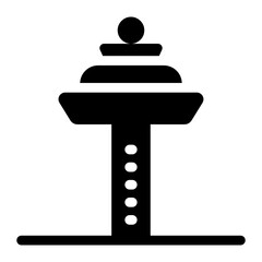 
Changi airport vector, singapore landmark 
