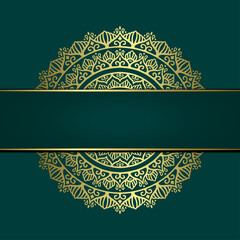 Luxury ornamental mandala background with arabic islamic east pattern style premium vector