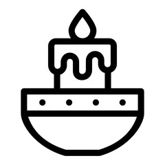 
Indian diwali festival vector in editable style 
