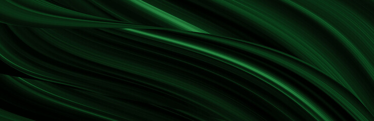 Background black and green dark are light with the gradient is the Surface with templates metal texture soft lines tech gradient abstract diagonal background silver black sleek with gray. © Kamjana