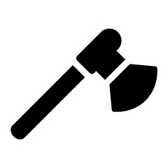 
Axe, chopping tool solid icon
