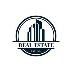 Obraz premium Construction Vector , Real Estate Logo