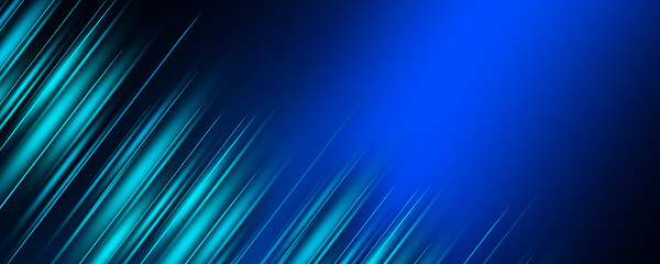 Fototapeta premium Dark blue background with abstract graphic elements 