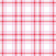 Plaid seamless pattern. Vector background of textile ornament. Flat fabric design.