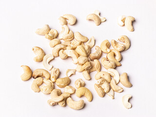 Fresh Cashew / Kaju  stock image.