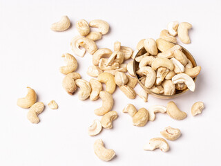 Fresh Cashew / Kaju  stock image.