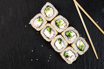 Sushi. Rolls. Nigiri. Maki. Sushi Set