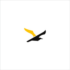 logo icon vector templet wings bird