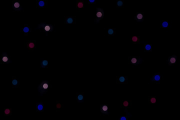 Abstract background in the form of a beautiful multicolored bokeh.  Christmas design concept