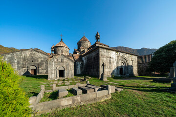 Fototapeta na wymiar Haghpat Monastery, UNESCO World Heritage Site in Armenia, built between 10th and 13th centuries. 