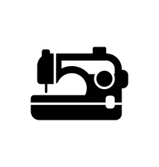sewing machine icon, vector, design trendy