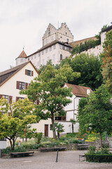 Fototapeta na wymiar Burg in Meersburg am Bodensee