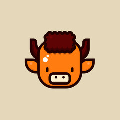 Chinese New Year Bison Icons
