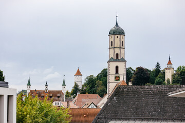 Stadtpfarrkirche St. Martin in Biberach, Oberschwaben, Baden-Württemberg, Deutschland