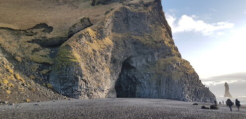 Reynisfjara Black Sand Beach in Iceland