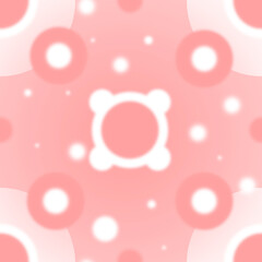 pink abstract background with circles