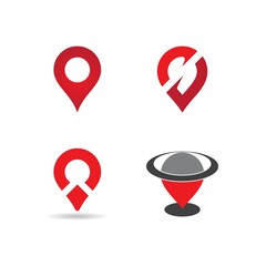 Fototapeta premium Location point Logo