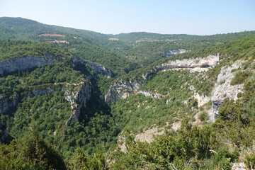 Fototapeta na wymiar Gorges de la Nesque, Südfrankreich