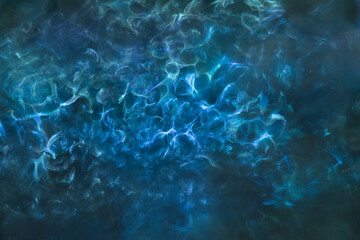 Obraz premium Blue Smoke Abstract Background