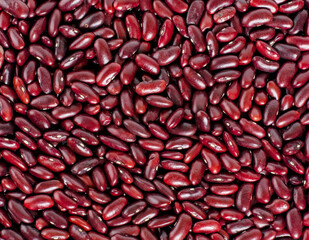 Close up Red beans background, Red beans seeds.
